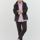 Mini Frill Stripe Shirt