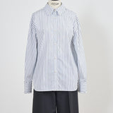 Mini Frill Stripe Shirt