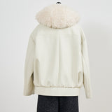 Poodle Hood Bonding Jacket