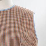 Cotton Check Dress