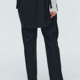 Straight-Leg Trousers