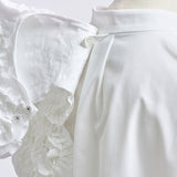 Whipped Collar Blouse