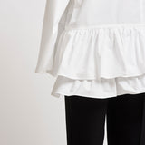 Back Frill Blouse