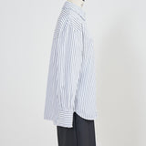 Mini Frill Stripe Shirt