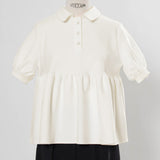 Organic Cotton Pile Polo Shirt