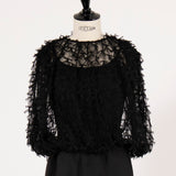 Ribbon Tulle Gilet