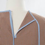 Cotton Check Dress