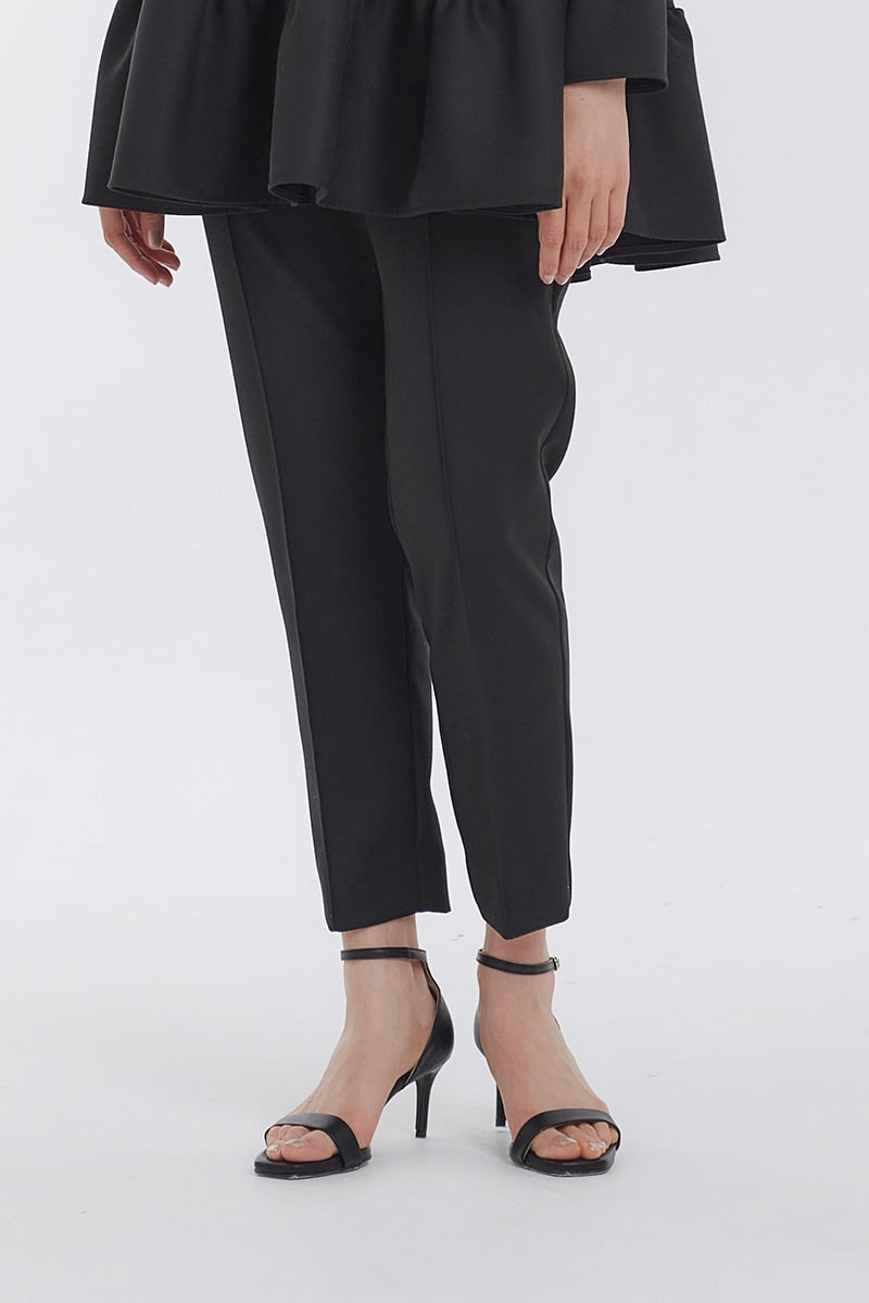 Matte Double Cloth Center Stitch Pants