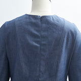 Origami Denim Blouse