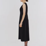 Sheer Sleeve Black Formal Set