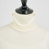 Back Open Turtleneck Cut-and-Sewn