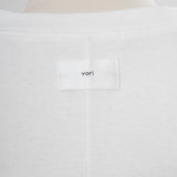 Solid Back Flare Tee
