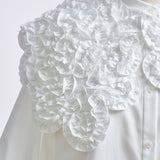 Whipped Collar Blouse