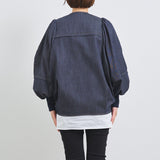 Balloon Denim Blouson