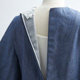 Origami Denim Blouse