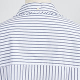Mini Frill Stripe Shirt