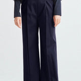 Winter Satin Wide Pants