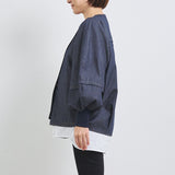 Balloon Denim Blouson