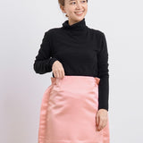 PONY Satin Short Skirt