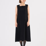 Sheer Sleeve Black Formal Set