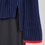 Whole Garment Chimney Knit