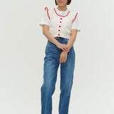 (yori) Audrey Tapered Denim