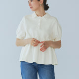 Organic Cotton Pile Polo Shirt
