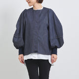 Balloon Denim Blouson