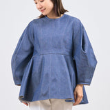 Origami Denim Blouse