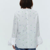 (yori) Blossom Balloon Cuff Blouse
