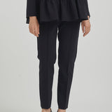 Pintuck Stretch Pants+