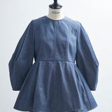 Origami Denim Blouse