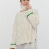 Whole Garment Chimney Knit
