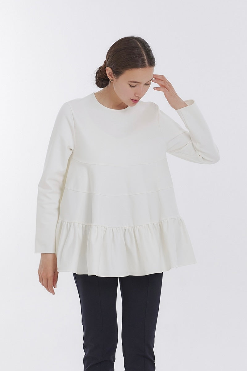 Tiered Frill Blouse
