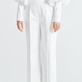 Winter Satin Wide Pants