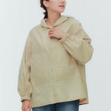 Water-Repellent Taffeta Hoodie