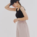 Square Ribbed Tank Top