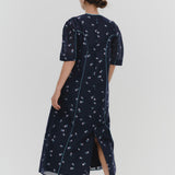 Lame Clover Sheer Dress