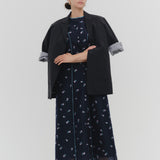Lame Clover Sheer Dress