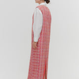 Vivid Check Tweed Dress