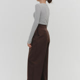 Soft Layered Long T-Shirt
