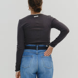 Soft Layered Long T-Shirt