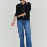 Compact Crocheted Knit Jacket