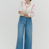 Soft Layered Long T-Shirt