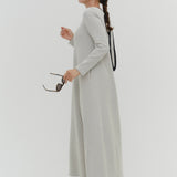 Back Ribbon Relaxed Dress