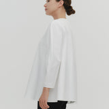 High-Density Stretch Flare Blouse