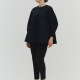 High-Density Stretch Flare Blouse
