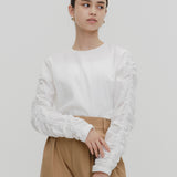 Mille Feuille Gathered Blouse