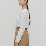 Mille Feuille Gathered Blouse