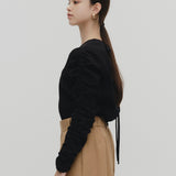 Mille Feuille Gathered Blouse